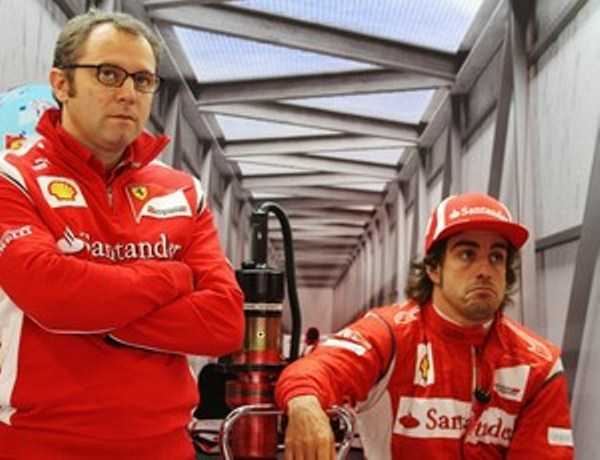 Domenicali e Fernando Alonso (Foto: Getty Images)