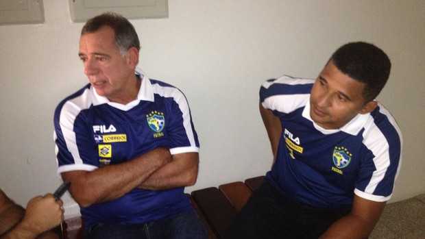 Ney Pereira e Manoel Tobias assumem a comissão técnica da seleção brasileira de futsal (Foto: Luís Domingues/Divulgação)