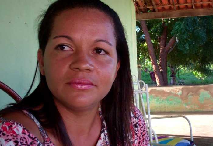 Maria Gregório, Presidenta da Associação de Moradores da Comunidade de São José