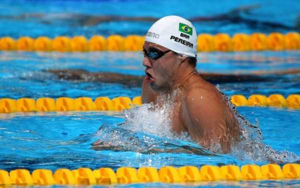 Thiago Pereira faz o sexto tempo das eliminatórias dos 200m medley (Foto: Satiro Sodré / SS Press)