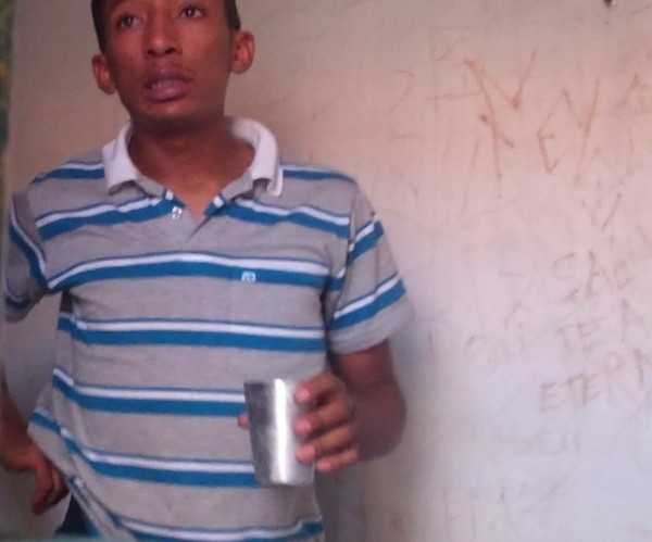 Acusado do crime (Foto: Cavalcante Neto)