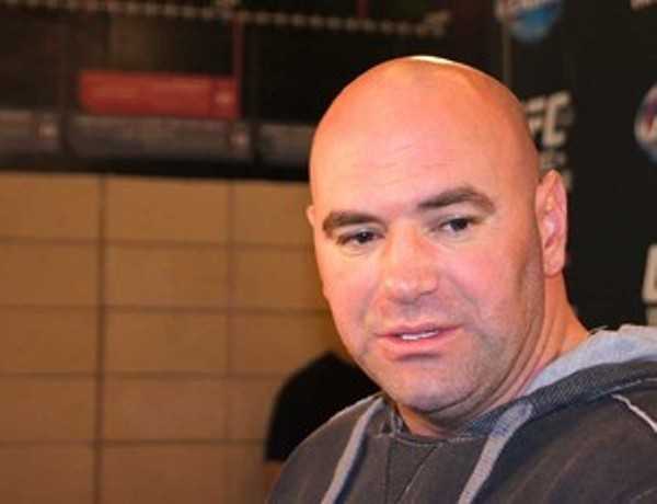 Dana White bate papo com jornalistas em dia de entrevistas do UFC 166 (Foto: Ivan Raupp)