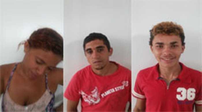 Érica, Marcelo e Igor são acusados de tráfico (Foto: varzealaelgre.com)