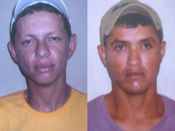 Wesley (esquerda) e José Wellington (direita) estavam em Goiânia há cerca de 2 meses FOTO: RICHARD LOPES