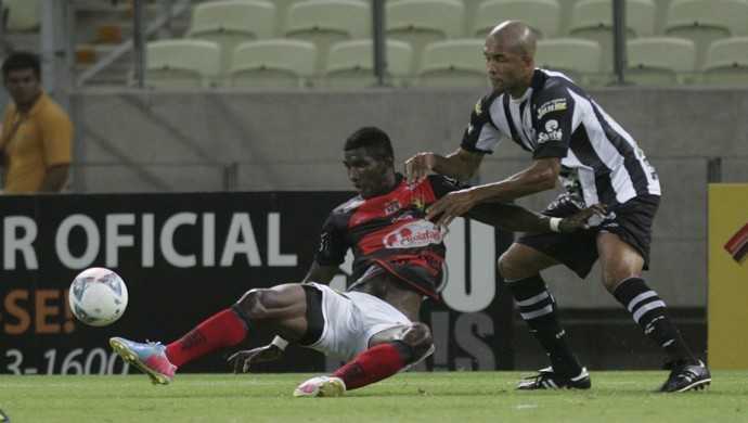 Ceará x Guarani de Juazeiro terminou com um empate em 0 a 0 (Foto: Bruno Gomes/Agência Diário)