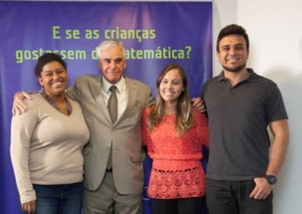 Daniela Motta, Manoel Horácio, presidente do Instituto TIM, Karolynne Barrozo e Robson Lopes (Foto: Instituto Tim/Divulgação)