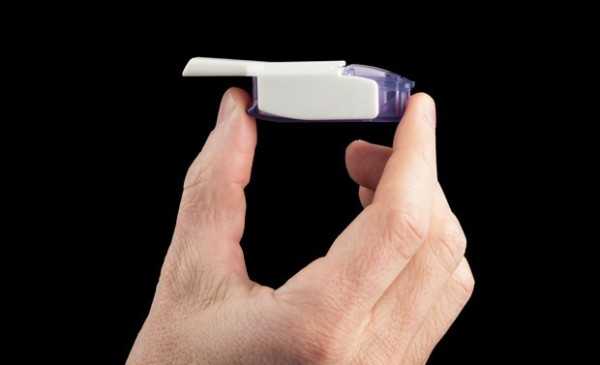 Inalador portátil para uso do Afrezza, insulina inalável que teve sua comercialização nos EUA autorizada pela FDA (Foto: Divulgação/MannKind Corporation)