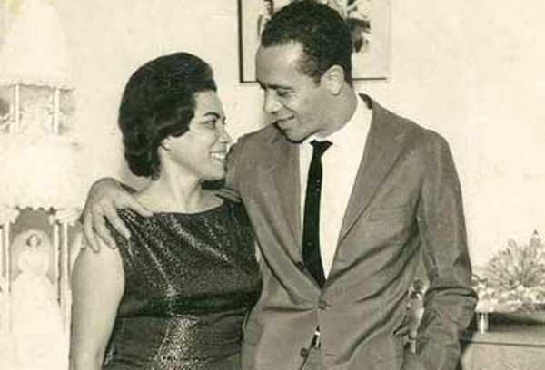 Hilda e Paulo, nos bons tempos do craque, que jogou no Atlético e Botafogo e foi ídolo no Boca Juniors