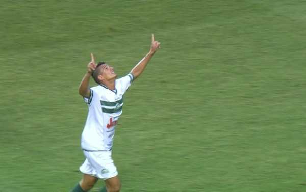 Lucas empata o duelo no Independência (Foto: Reprodução / Premiere FC)