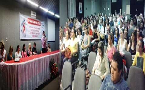 O fórum aconteceu no auditório do Hospital Regional de Iguatu (Foto: Thiedo Henrique/Mais FM)