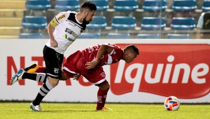 Cearu00e1 e CRB fizeram um jogo parelho no PV (Foto: LC MOREIRA - Agu00eancia Estado)