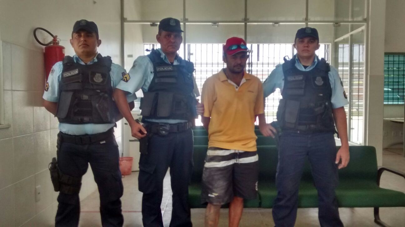 Polícia prendeu Alceano, Ocean, aoós perseguição em Iguatu
