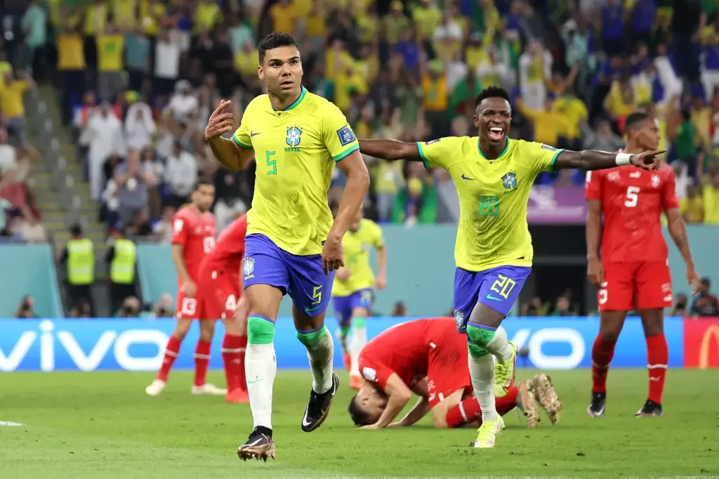 Brasil vence Suíça e confirma vaga nas oitavas de final da Copa 2022