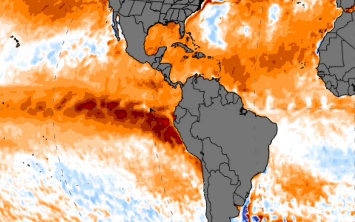 Fenómeno climático El Niño deverá continuar até Abril de 2024, Clima